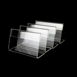 Bảng tên menu mica 1 mặt 9x 5,5cm.
