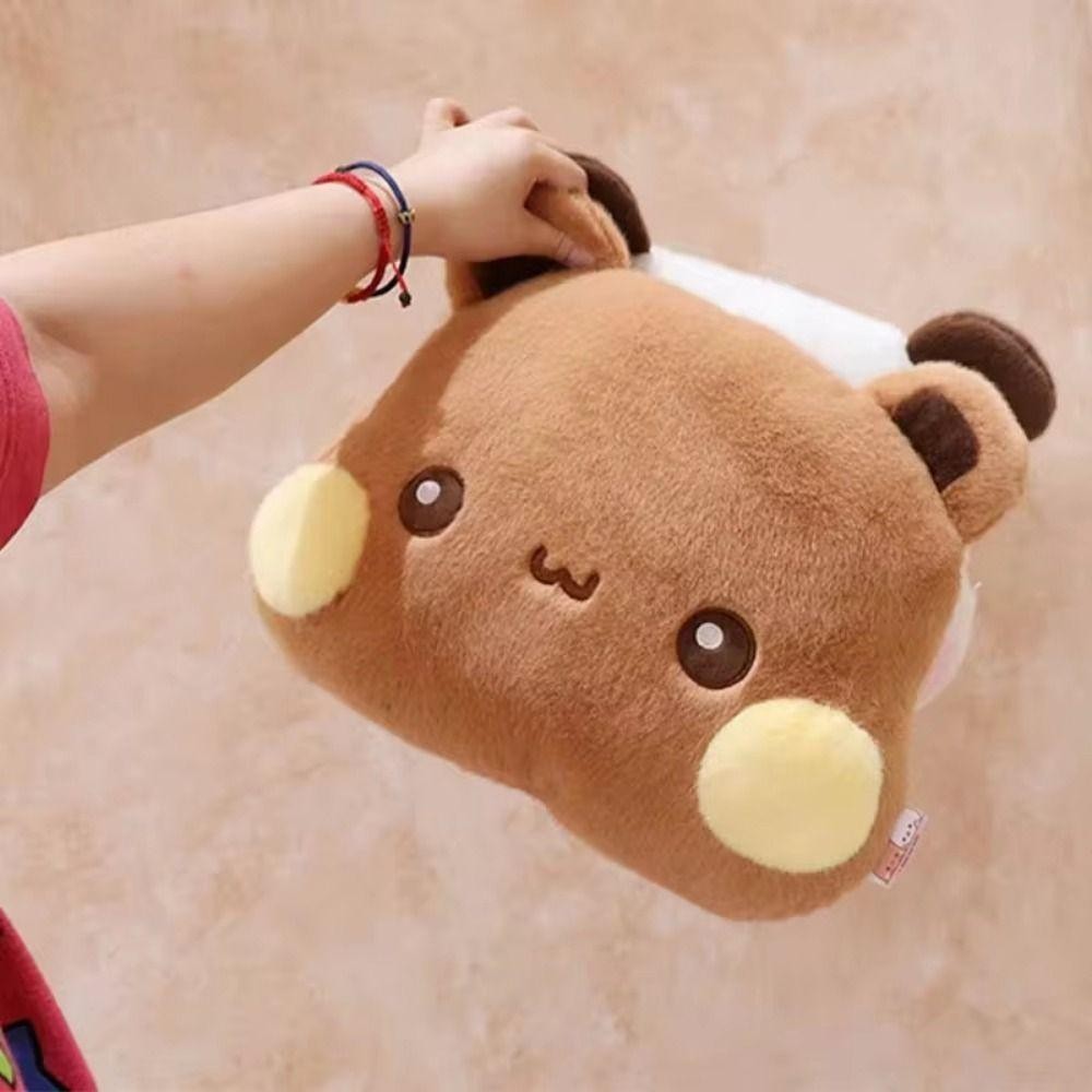 38cm Biểu Hiện Dễ Thương Gói Búp Bê Bubu Dudu Đồ Chơi Sang Trọng, Yier Gấu Trúc Đầu Lớn Búp Bê Mềm Nhồi Bông Trang Trí Đồ Chơi Trẻ Em