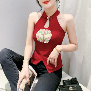 Áovest nữ Hanfu thêu dây, phù hợp mặc Tết Nguyên Đán và mùa hè