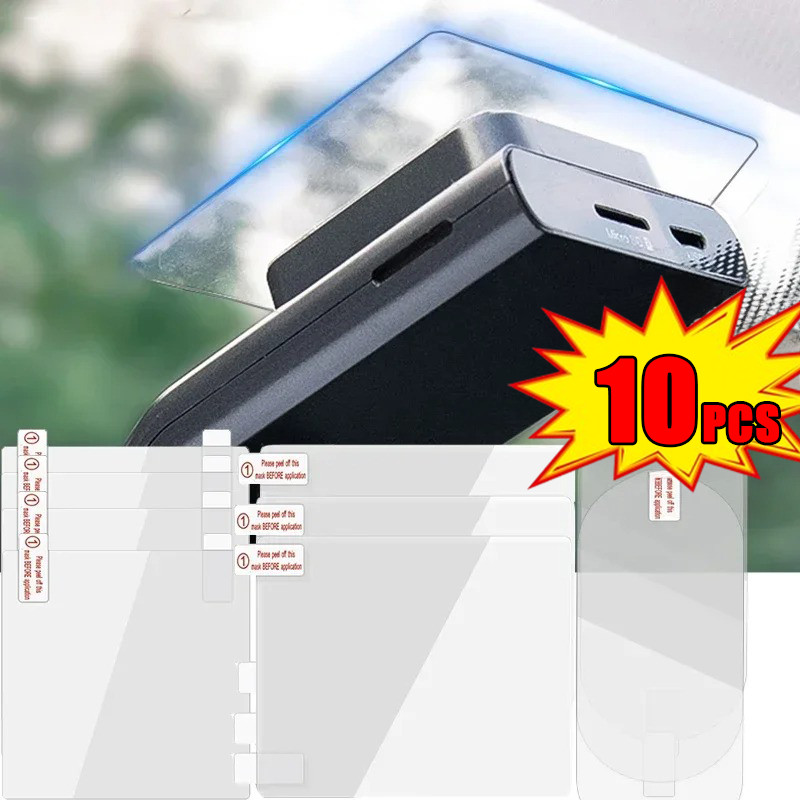 10 Miếng Dán Kính Chắn Gió Chống Tĩnh Điện Thiết Thực - Miếng Dán Kính Chắn Gió Traceless - Miếng Dán Dính Màn Hình Chịu Nhiệt Độ Cao
