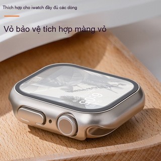 Ốp Apple Watch cao cấp kính cường lực chống sốc chống trầy, tương thích Series 10 9 8 7 6 5 4 SE 42-49mm