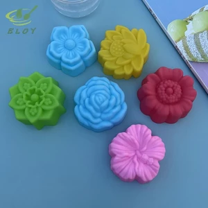 5 Khuôn Silicon Hoa DIY Handmade 3D Xà Phòng Hoa Hồng Thạch Cao Khuôn Nhựa Bánh Dụng Cụ Nướng Bánh Nhà Bếp Trang Trí Tiệc Cung Cấp VN