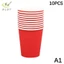 10 Chiếc 9oz 250ml Ly giấy 10 cái Phụ liệu trang trí Phụ liệu mầm non VN