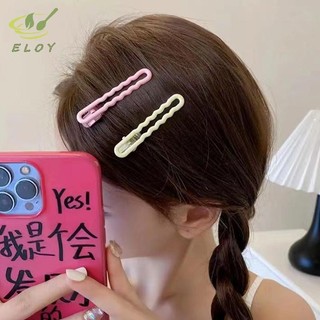 [MAO] 2 Cái / bộ Màu Kẹo Kim Loại Rỗng Tóc Gãy Bên Mỏ Vịt Nổ Y2k Phụ Kiện Tóc VN
