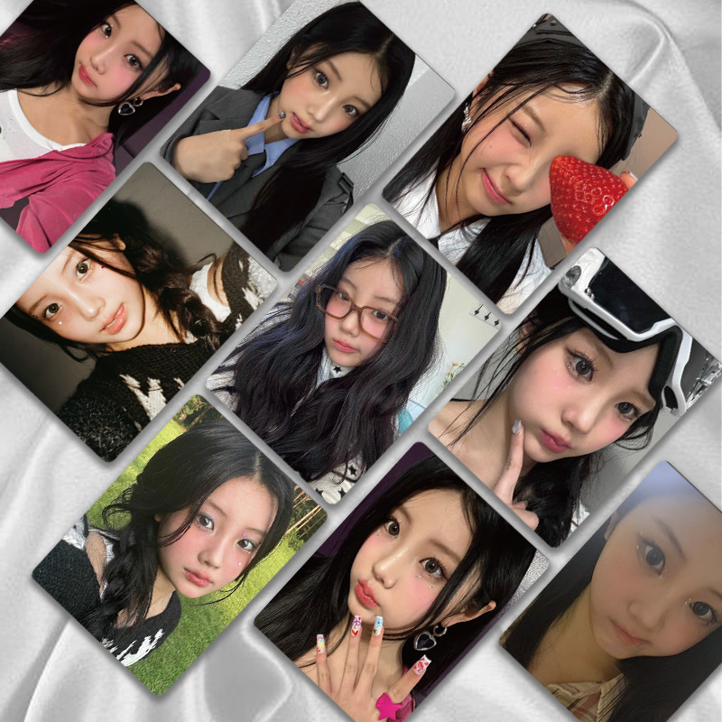 Linxx 50 Chiếc ILLLIT WONHEE Album Lomo Card Kpop Photocards Bưu Thiếp Series