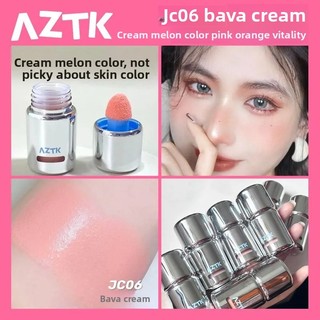 AZTK Liquid Frozen Blush Mở rộng và hợp đồng Bầu không khí có độ bóng cao Làm sáng và tăng cường làn da tự nhiên và hơi say xỉn Blush Face Blush