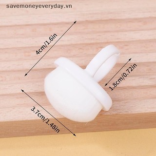 [savemoneyeveryday] Móng tay nghệ thuật Bàn chải chống bụi Bàn chải khóa Gel hình bầu dục Làm sạch bụi Trang điểm Bàn chải hình vòng Dụng cụ làm móng tay [vn]