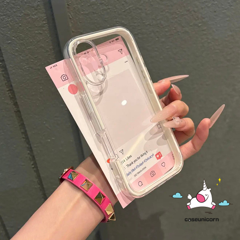Ốp lưng mềm chống sốc 2 trong 1 hợp thời trang có thể hiển thị CAM sang trọng Tương thích cho IPhone 16 17 12 15 13 11 14 Pro Max 17 Air 17 14 16 15 Plus 16 12 14 15 13 Pro Macaron - ảnh 3