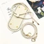 AWNGD 3 Cái / bộ Cho Túi Dệt Kim, Túi Móc Da PU Dài Đáy Túi, Đế Handmade DIY Dây Rút Khóa D Túi