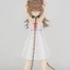GK Elf Lion Hình Demon KO Motherland Edition Anime Hai Chiều Cô Gái Đẹp Mẫu Máy Tính Để Bàn Trang Trí Khung Xe