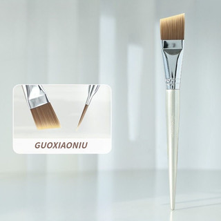 GUOXIAONIU Cọ Tán Nền Lưỡi Cọ Mặt Nạ Một Phông Không Ăn Kem Nền Dạng Lỏng