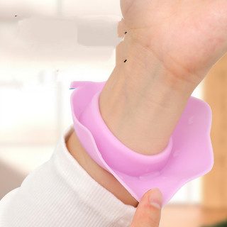 Silicone Trang Điểm Tẩy Dây Đeo Cổ Tay Chống Thấm Nước Rửa Mặt Chống Ẩm Vòng Tay Chống Ẩm Trẻ Em Người Lớn Chống Bắn Dây Đeo Cổ Tay