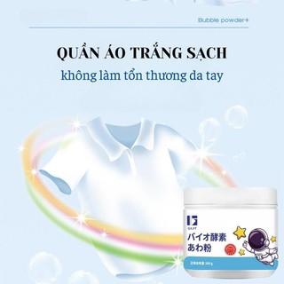 GLIT COMBO Làm Sạch Quần Áo Bình Xịt và Bột Tẩy Trắng  Sinh Học Tẩy Rửa Vết Bẩn Dính Trên Quần Áo, Chiết Xuất An Toàn