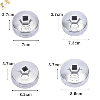 [GOU] 1Pc Nhôm Loại Cốc Lọc Dầu Cờ Lê Ổ Cắm Tự Động Loại Bỏ Tay Dụng Cụ VN