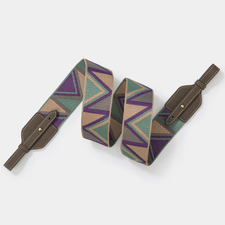 Dây đai dệt Jacquard dây đeo vai rộng dây đeo ngắn phù hợp với túi đựng rau Lindi Túi vải không khóa dây đeo vai dài túi cửa hàng phụ kiện biến đổi