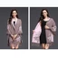 Khăn thêu JVSUB, Khăn choàng ấm áp mùa đông bằng Cashmere giả dày, Khăn choàng hai mặt có thể đeo được sang trọng sang trọng Tua rua thanh lịch dài có viền dài Khăn choàng dự tiệc cưới Váy dạ hội
