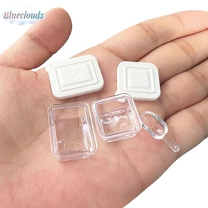 Blueclouds 3 Cái / bộ Nhà Búp Bê Tươi Hộp Giữ Hộp Cơm Trưa Mô Hình Nhà Bếp Bộ Đồ Ăn Trang Trí Cảnh Thu Nhỏ Đồ Chơi Thực Phẩm Phụ Kiện Mới