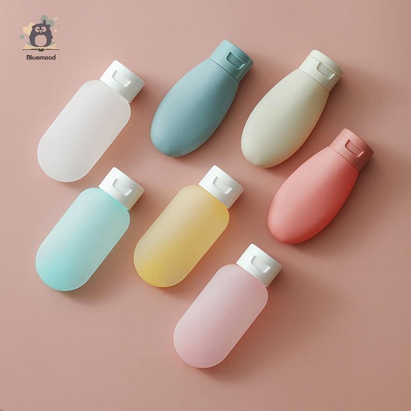 [Bluemood] Chai có thể nạp lại Dầu gội tinh chất di động Chai Gel tắm Bộ du lịch Chứa mới
