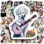 50 Nhãn Dán CHÓ CHƠI ĐÀN chống nước sticker dán laptop, điện thoại, đàn guitar, mũ bảo hiểm, vali