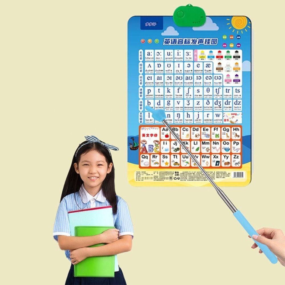 Gậy đọc sách ngón tay THFENG, Thiết kế ngón tay Con trỏ giảng dạy bằng kính thiên văn, Con trỏ tay bảng trắng bằng thép không gỉ chất lượng cao Đồ dùng văn phòng trường học