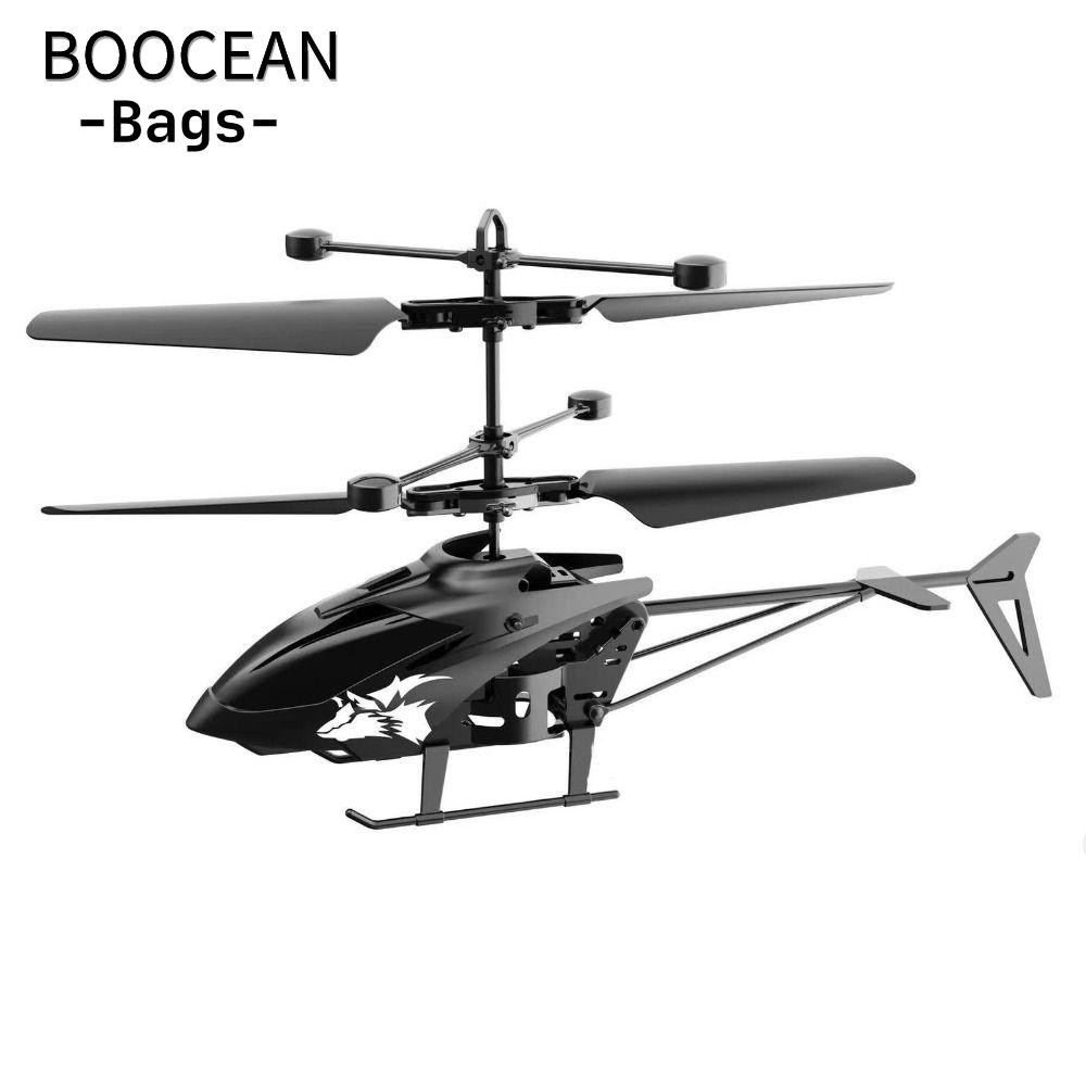 Máy Bay Điều Khiển Từ Xa BOOCEAN, Máy Bay Trực Thăng RC 2 Kênh Sạc USB, Mini Sạc Trắng Vàng Đen Nhựa Mini Máy Bay Quà Tặng