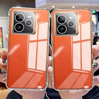 Ốp Cho Realme GT 7 Pro GT7 GT6 GT5 GT3 GT2 Pro GT 6T Neo 6 5 SE 3 3T 2 2T Master Edition Note 60 60 60x 50 Ốp Điện Thoại TPU Trong Suốt Chống Sốc Trong Suốt Bảo Vệ Mặt Sau