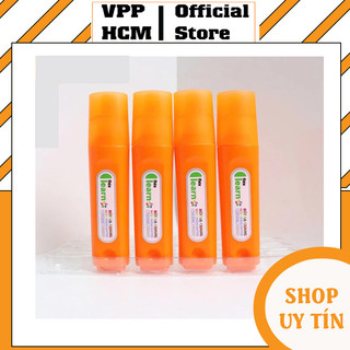 [Combo 4 Cây] Bút dạ quang Flex HL002 Màu mực tươi sáng, ngòi 5mm