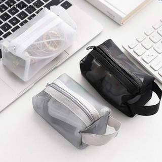 Trailblazer 1 Lưới Du Lịch Túi Đựng Mỹ Phẩm Dây Kéo Túi Trang Điểm Cho Nữ Rửa Vệ Sinh Túi Trang Điểm Tổ Chức Di Động Túi Bảo Quản Mới