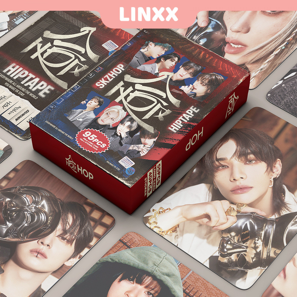Linxx 95 Chiếc Stray Kids HOP Album Lomo Card Kpop Photocards Bưu Thiếp Series