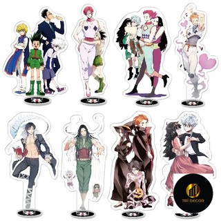 Mô hình Standee Hunter X Hunter Hisoka Anime Figure Acrylic Anime Manga Phụ kiện trang trí để bàn góc học tập