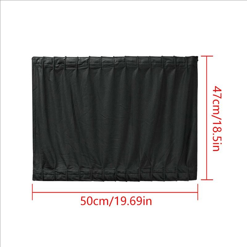 Tmoy 4 Chiếc Ô Tô Chống Tia UV Tấm Che Nắng Rèm Bên Cửa Sổ Tấm Che Lưới Lá Chắn TCS