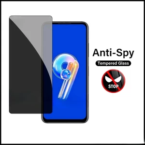 Asus Zenfone Series 9H Chống Gián Điệp Trong Suốt Kính Cường Lực Cho Asus Zenfone 9 8 7 6 5z 5 12 11 10 Flip Pro ZS630KL ZS620KL ZE620KL Siêu Chống Trầy Xước Bảo Vệ Màn Hình Riêng Tư
