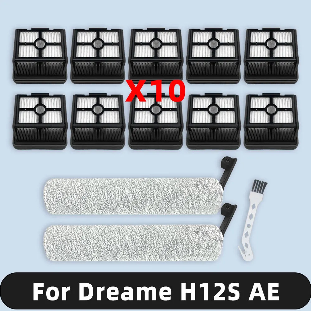 Dreame H12S AE / HHR14A Phụ kiện thay thế Bộ lọc bàn chải con lăn