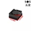 4010 với tấm nhôm mỏng Thủy lực / Vòng bi 5V Quạt 40 * 15 / 21mm North South Bridge Bộ định tuyến USB Máy in Bộ tản nhiệt Kích thước tản nhiệt + 4010 Quạt cắm USB tiêu chuẩn Cáp dài 1 mét