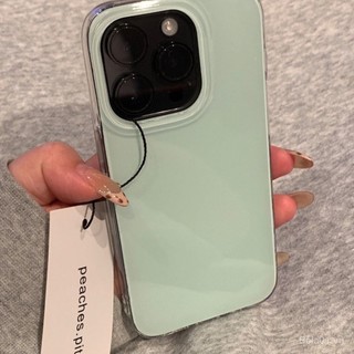 Ốp điện thoại phù hợp cho iPhone Ins mùa hè tươi mới màu sắc đồng nhất tương thích với iPhone 14 iPhone 16 Pro Max ốp điện thoại 15 mẫu mới 13 phụ nữ 12/11 ốp bảo vệ FCWU