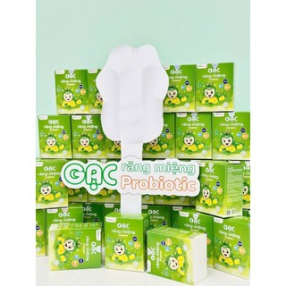 Gạc Răng Miệng NATUPRO Probiotic Dạng Que Dễ Vệ Sinh Lưỡi, Nướu Và Khoang Miệng Của Trẻ Từ 0m+