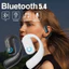 Tai nghe không dây mở Bluetooth 5.4 180° Tai nghe đa năng tai trái phải có thể điều chỉnh xoay có Mic cho âm nhạc thể thao kinh doanh