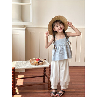 Quần cotton cho bé gái, quần cotton chải thoải mái, dễ giặt, quần thường ngày