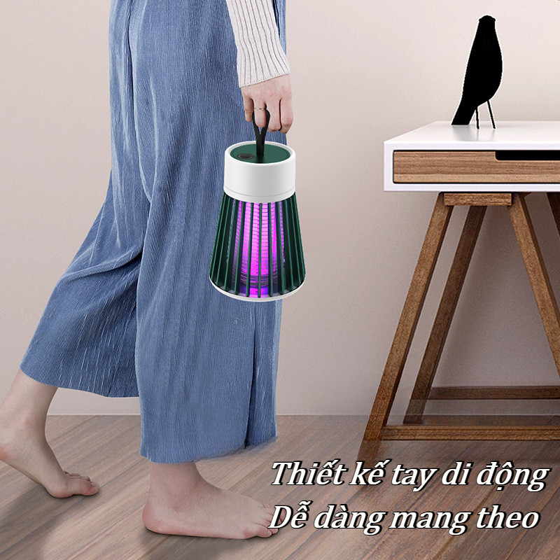 Đèn Bắt Muỗi mini,Đèn Bắt Muỗi Rạng Đông,Thu Hút Diệt Đuổi Côn Trùng, Hiệu Quả Không Độc Hại