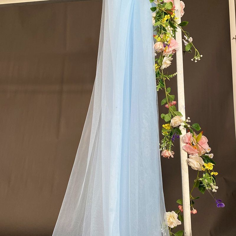 Lưới Mềm Vải Màu Hồng Gạc Vải Trang Trí Đám Cưới Vải Gạc Vải Handmade diySoft Lưới Vải, Vải lưới màu hồng, trang phục đám cưới20250512
