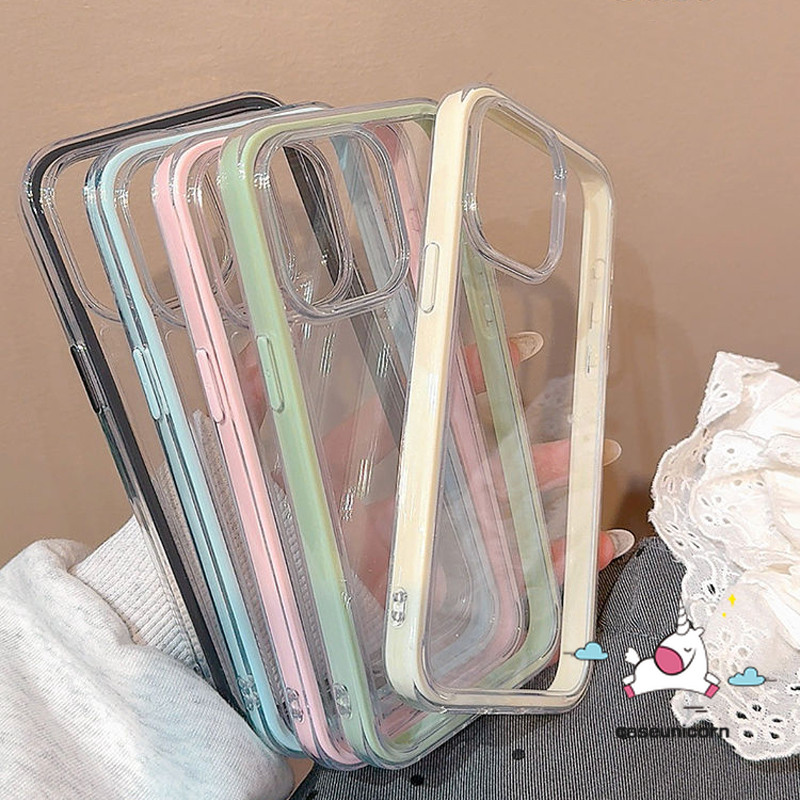 Ốp lưng mềm chống sốc 2 trong 1 hợp thời trang có thể hiển thị CAM sang trọng Tương thích cho IPhone 16 17 12 15 13 11 14 Pro Max 17 Air 17 14 16 15 Plus 16 12 14 15 13 Pro Macaron - ảnh 7