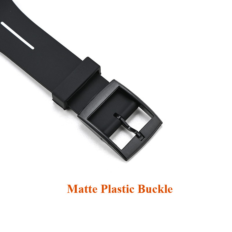 Dây đồng hồ silicon thay thế cho Swatch 16mm/17mm/19mm/20mm, nhiều màu, phù hợp nam nữ