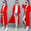 Quần áo chống nắng dài cho phụ nữ, áo khoác mỏng mùa hè 2025, áo chiffon chống nắng mới, áo khoác ngoài chống nắng bãi biển, áo UGIW dài qua đầu gối