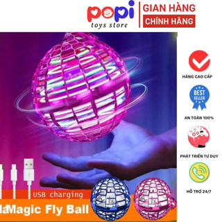 Đồ Chơi Vui Nhộn Quả Cầu Ma Thuật Phát Sáng Lơ Lửng Có Đèn Nhấp Nháy Nhiều Màu Sắc Giúp Bé Giải Trí -POPITOYS