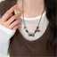 Treeling Thời Trang Màu Nâu Vòng Cổ Máy Ảnh Có Thể Điều Chỉnh Chiều Dài Vòng Cổ Choker Dành Cho Người Hâm Mộ Chụp Ảnh Và Trendsette