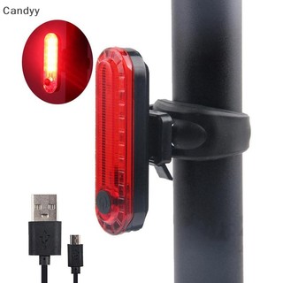 Ndy Xe Đạp Đuôi Đèn Chống Thấm Nước Đi Phía Trước Phía Sau Đèn LED USB Đi Xe Đạp Đuôi Đèn N