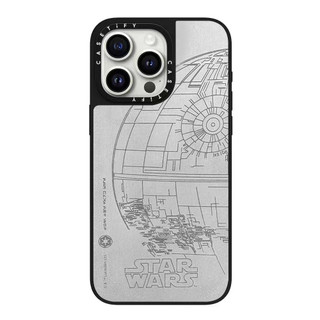Silver Star Glass Hard Phone cho iPhone 17 Pro Max 16 Plus 15 14 13 12 11 Ốp lưng bọc hoàn toàn Vỏ Acrylic phía sau chống sốc