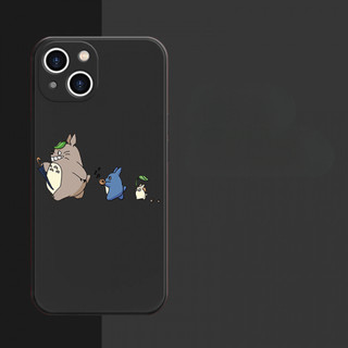 Ốp điện thoại sáng tạo My Neighbor Totoro cho iPhone16 / 15 / 14 / 12 / 11 / 13 PRO MAX / PLUS / Mini / X XS XR 6 / 7 silicon lỏng bảo vệ toàn diện vỏ mềm chống rơi chống sốc