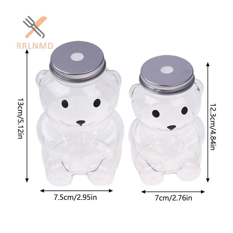 Rrlnmd Kawaii Sữa Bình Nước Trà Cà Phê, Cốc Nước Di Động, Chai Nước Trong Suốt Gia Đình, Bình Nước Dễ Thương Không Chứa BPA MỚI