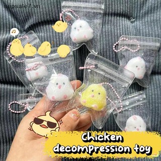 [-d] Dễ Thương Chick Bóp Giảm Căng Thẳng Mềm Mochi Hoạt Hình Đồ Chơi Phục Hồi Chậm Đồ Chơi Deion Cho Trẻ Em Người Lớn Quà Tặng {vn}